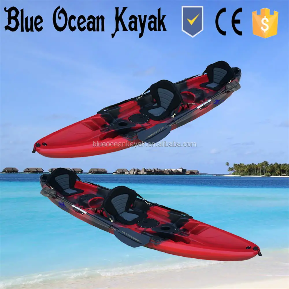 
2015 hot sale Blue Ocean 2 person fishing kayak/2 person fishing kayak on ocean/sea tour 2 person fishing kayak 