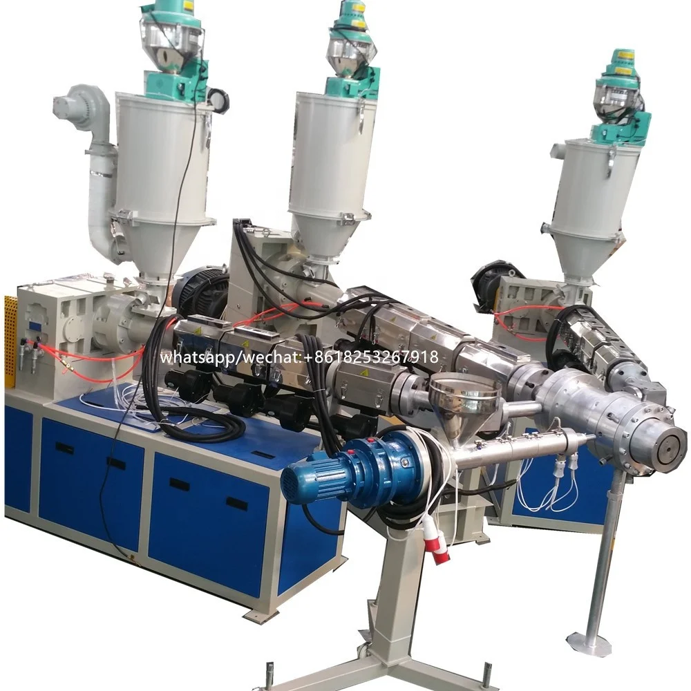 
 Машина для экструзии труб из полипропилена армированного стекловолокном whatsapp:+ 8618253267918  