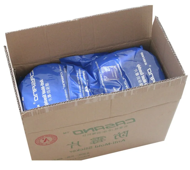 Mildew prevention DMF free Anti-mold sticker for shoes/handbag/leather/clothes