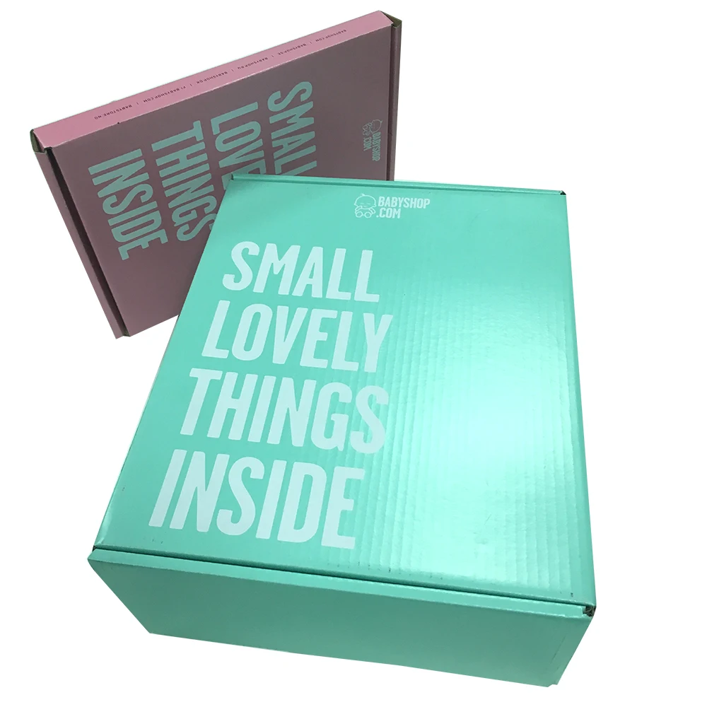 Изящная печатная Гофрированная коробка для работы, домашняя Упаковочная продукция