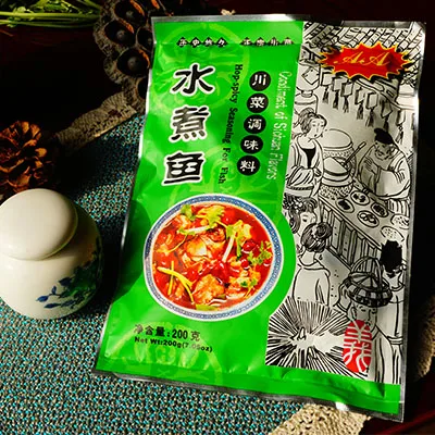Вкусный пряный приправа для рыбы соусом чили приправы Сычуань вкусов