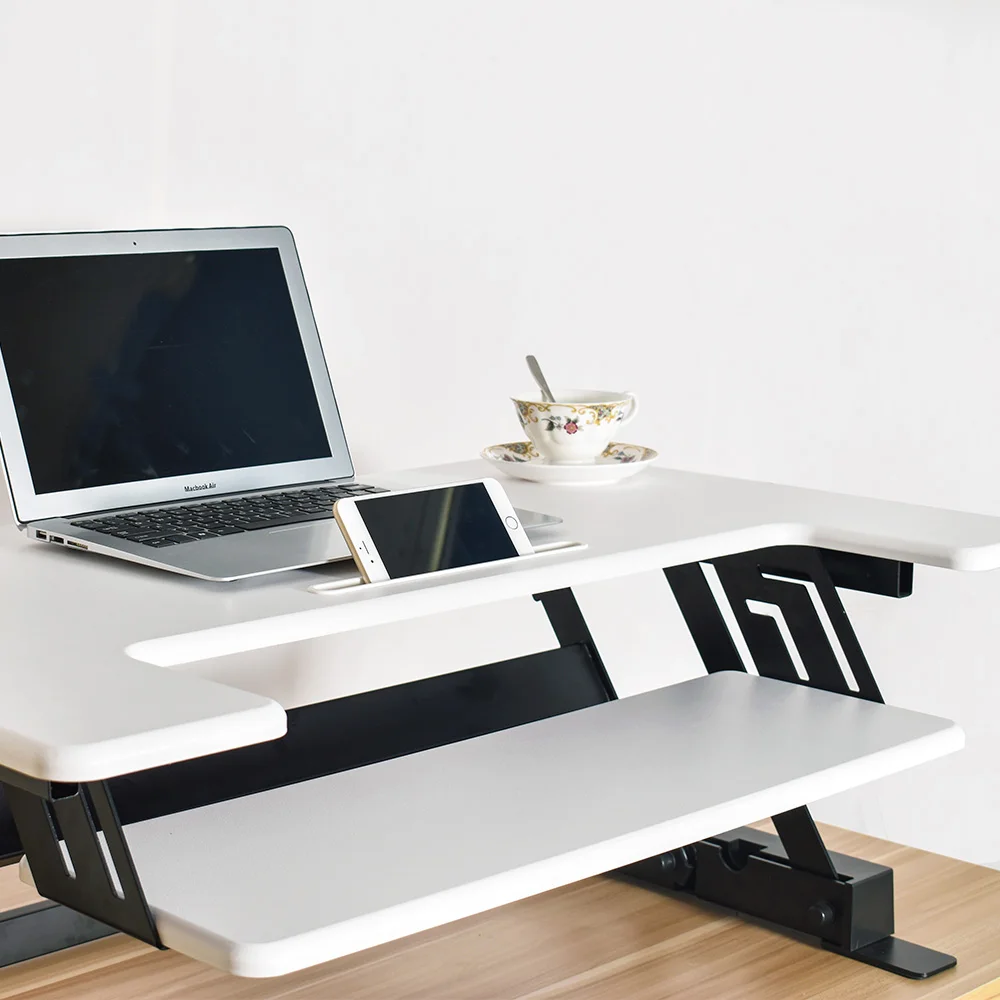 
JEO 2017 hot sale Lift Desk Computer Standing desk converter for Monitor and Mac 