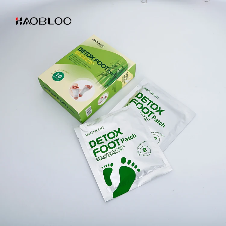 New Style Health Broadcast Bamboo/Wood Vinegar Detox Foot Patch