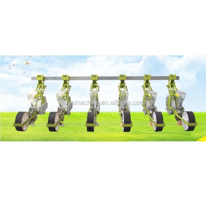 Farm 6 rows vegetable garlic onion tomato planting machine with tractor
