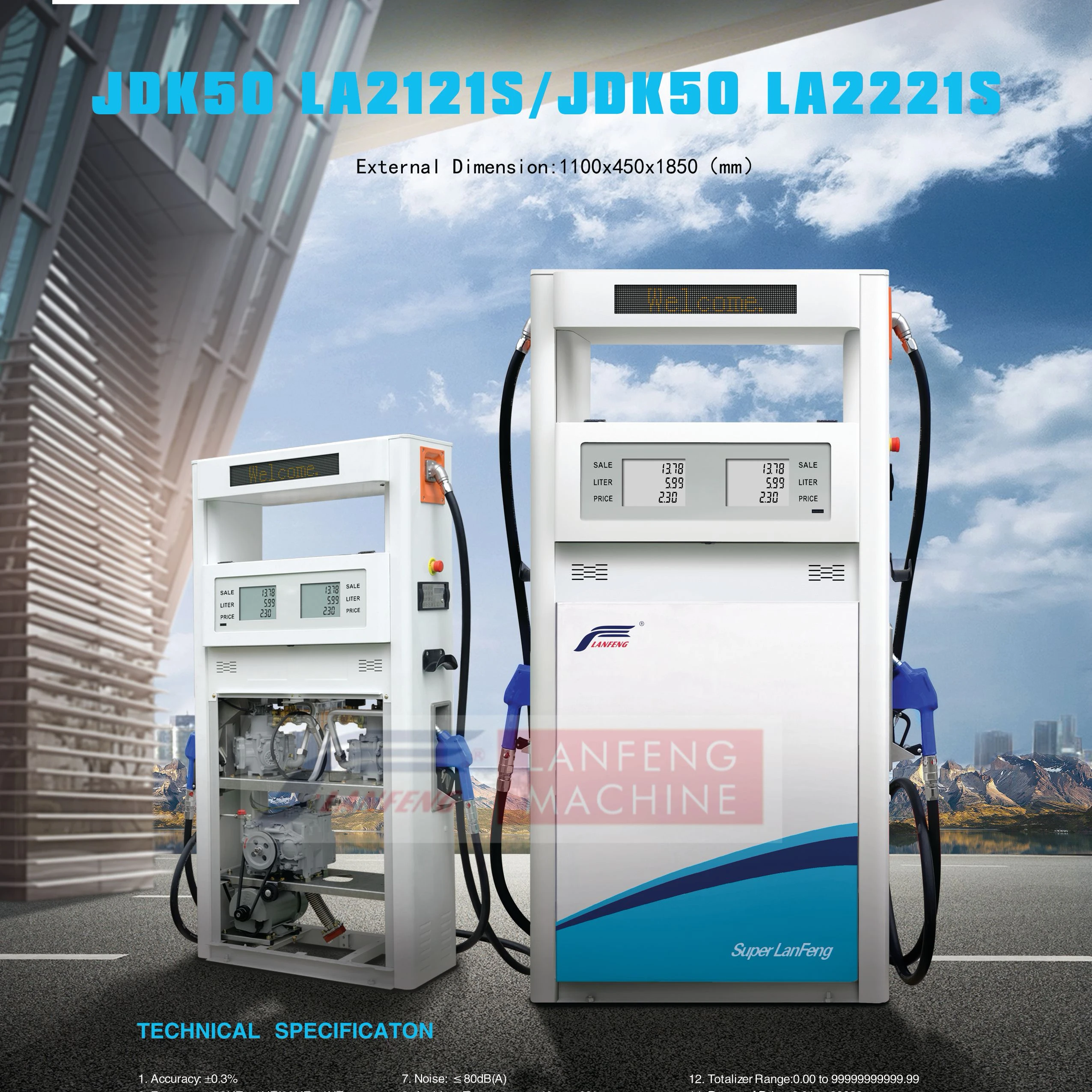 GAS STATION FUEL DISPENSER PUMP LCD DIESEL PETROL