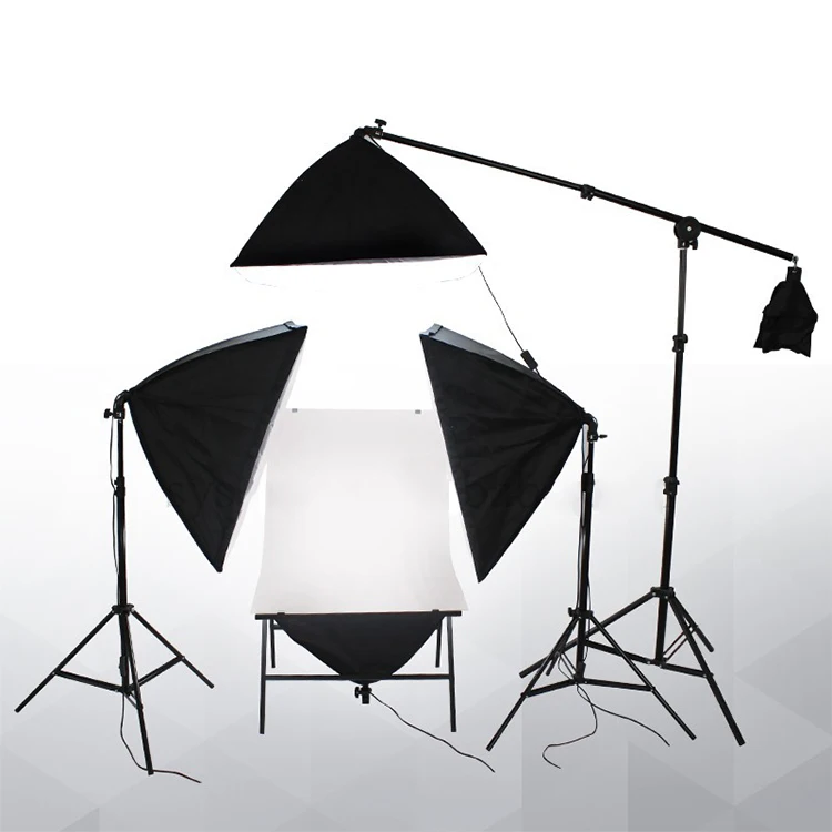 Фотостудия комплект непрерывного освещения 60x130 см фотографической съемки стол и четыре 50x70 см софтбоксы