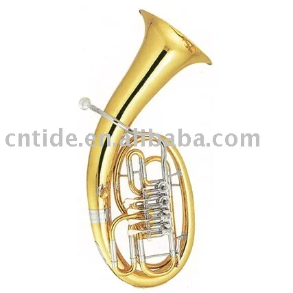 Tide Music Yellow brass gold lacquer Rotary Euphonium
