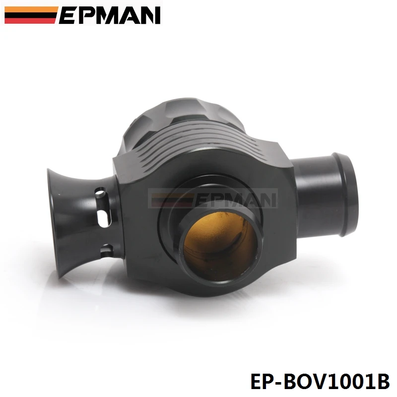 EPMAN 25mm Universal Dual Port Blow Off Valve (Black) Diverter Valve Dump Valve For SAAB 9-3 & 9-5 Turbos EP-BOV1001B