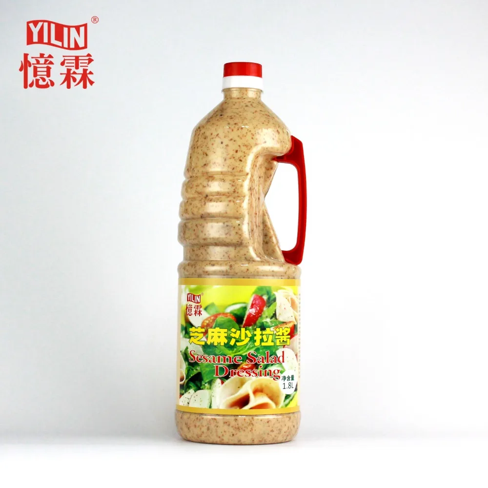 1.8L Japanese sesame salad dressing Goma salad dressing sauce with low factory price