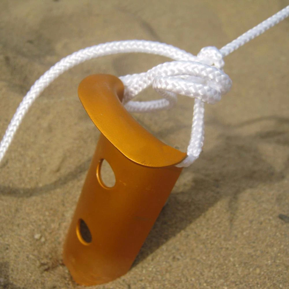 6 Pack Snow Sand Beach Camping Aluminum Tent Peg Stakes