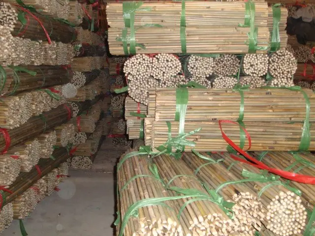 Tonkin бамбуковые стойки садовые цветы подставка для натурального