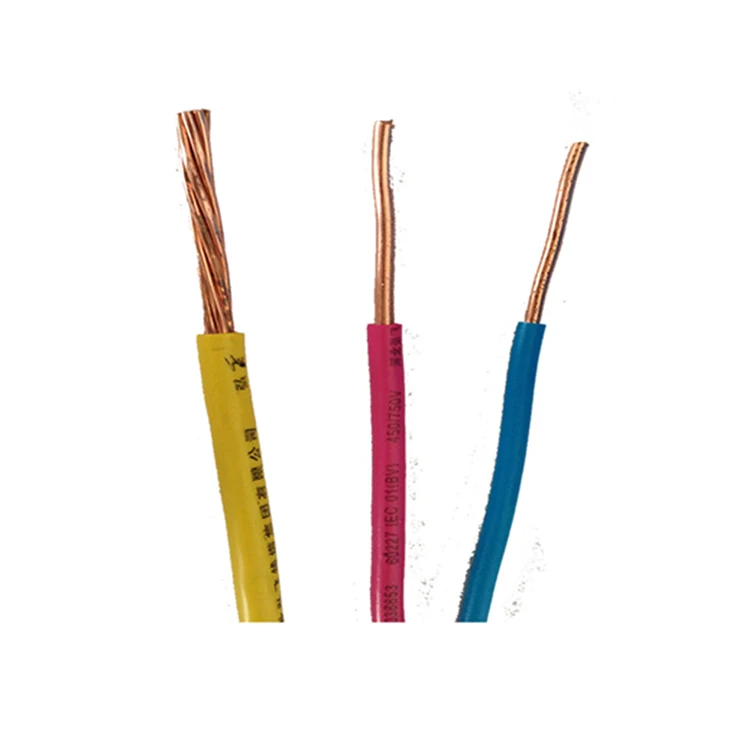 2.5mm pvc insulated copper conductor building wire  electric cable