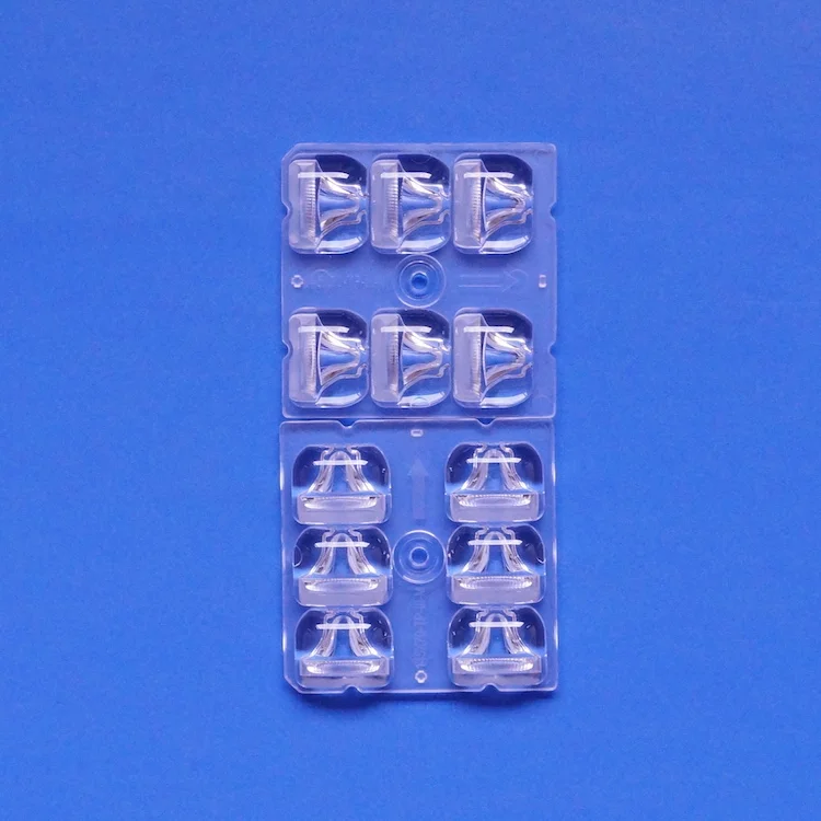 6 IN 1 5050 LED CHIP TYPE III - M Public lighting Lens