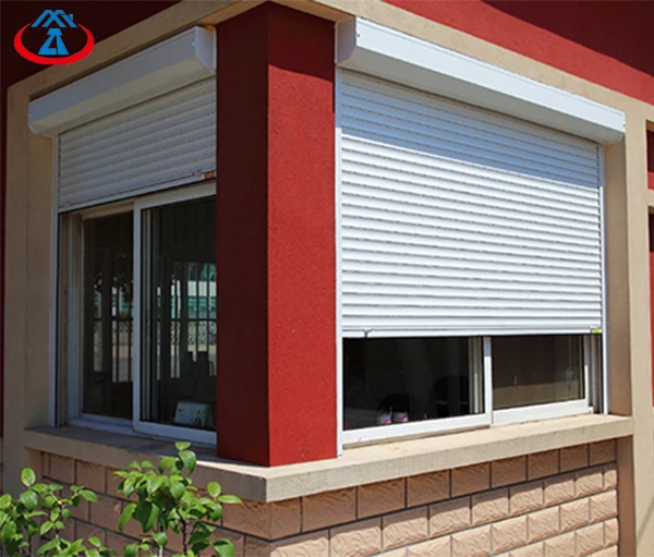 Aluminum And PU Material Shutter Window Rolling Shutter From China