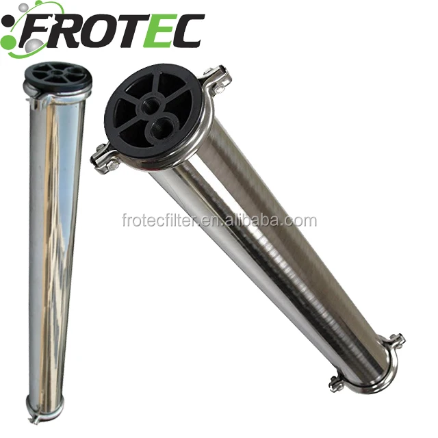 Drinking water/sea water treatment 4021,4040,4080,40120 SS ro membrane housing