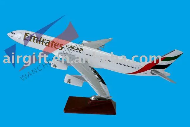 HAND-MADE PLANE MODEL RESIN MODEL PLANE A340 PASSENGER PLANE MODEL