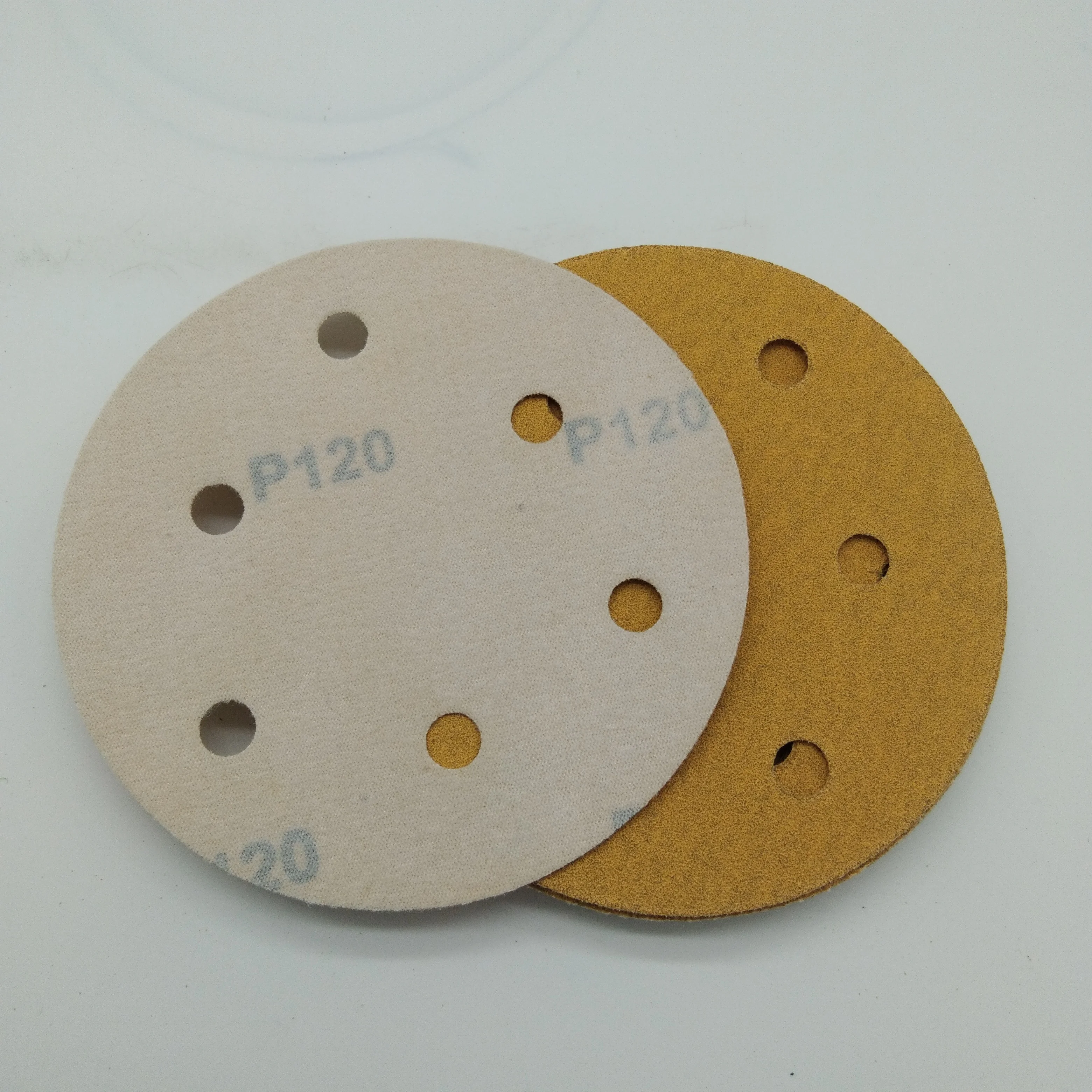 2024 hot semi-corundum abrasive sanding disc with Hook and Loop backing