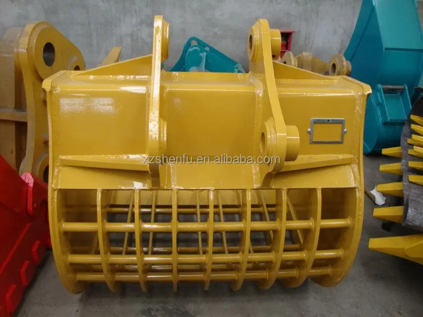 riddle bucket fit for Komatsu excavator PC130