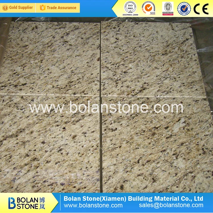 
Giallo Ornamental granite tiles slabs China stone manufacturer best supplier 