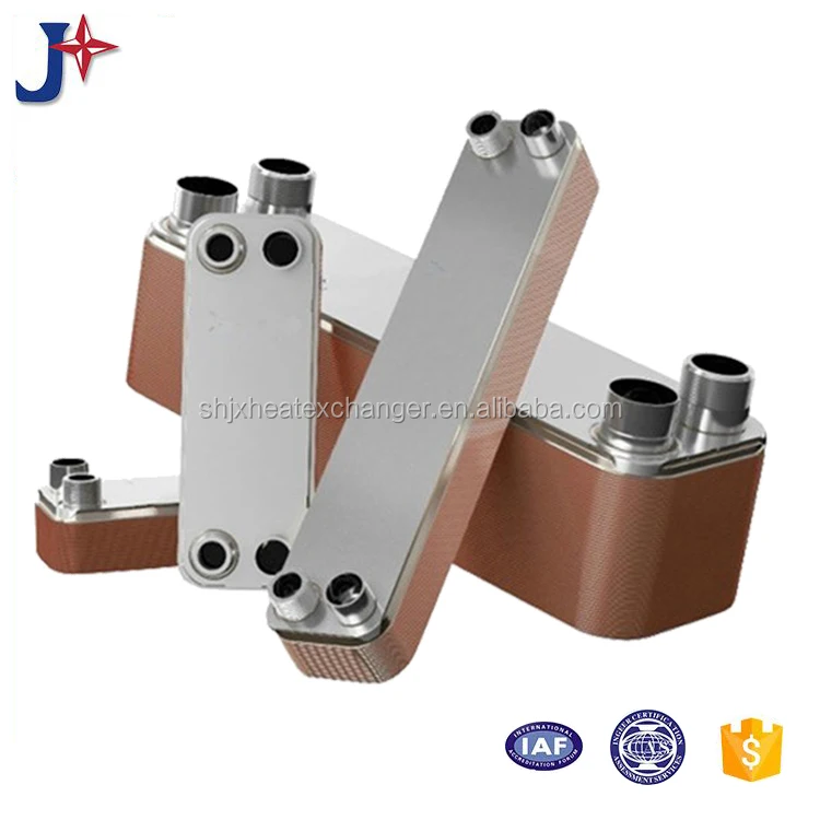 JX26 plate heat exchanger for cooling water or freon media