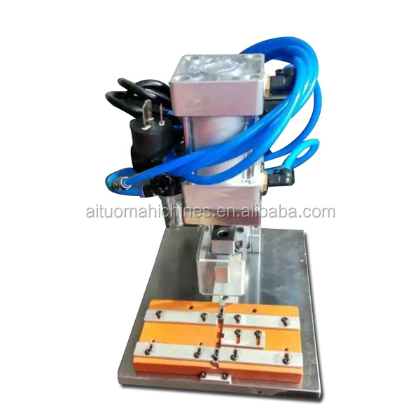 IDC ribbon cable crimp making machine