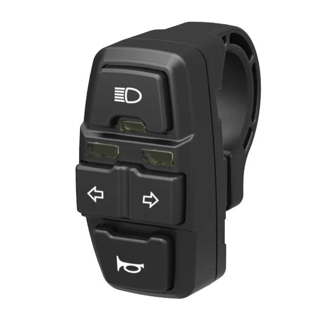 
Electric Bicycle, Scooter, Motorcycle Multifunction Electric Switches. Waterproof Push Botton Switches. 