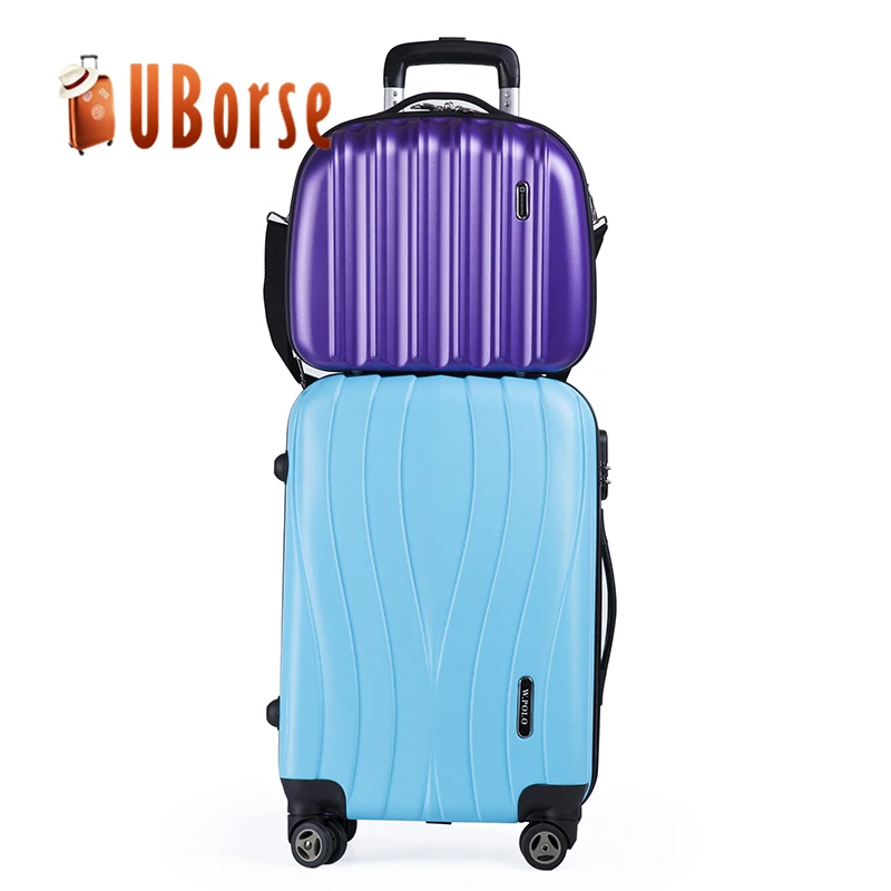 
New Arrival Fashion Big Lots Luggage Sky Travel Luggage ABS PC Cheap Hard Shell Trolley Case for Business Travel in All Size 