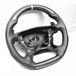 AUTO RACING CAR STEERING WHEEL FOR Mercedes-Benz BLACK SERIES SL55 E55 CLS55 G55 CLK55 W164/166 CARBON FIBER STEERING WHEEL 2015