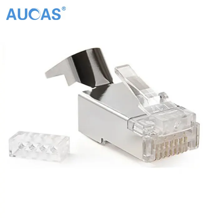 rj45 8p8c plug connector rj45 cat 7 rj45 connector rj45