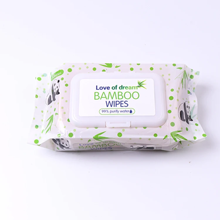 Оптовая продажа детские салфетки органические бамбуковые влажные салфетки