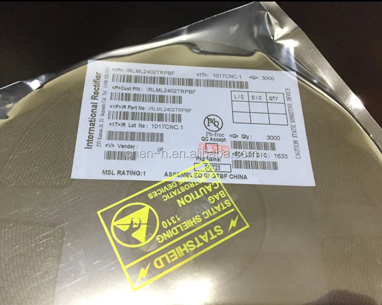 
(Hot offer)FET transistor IC IRLML2402PBF 