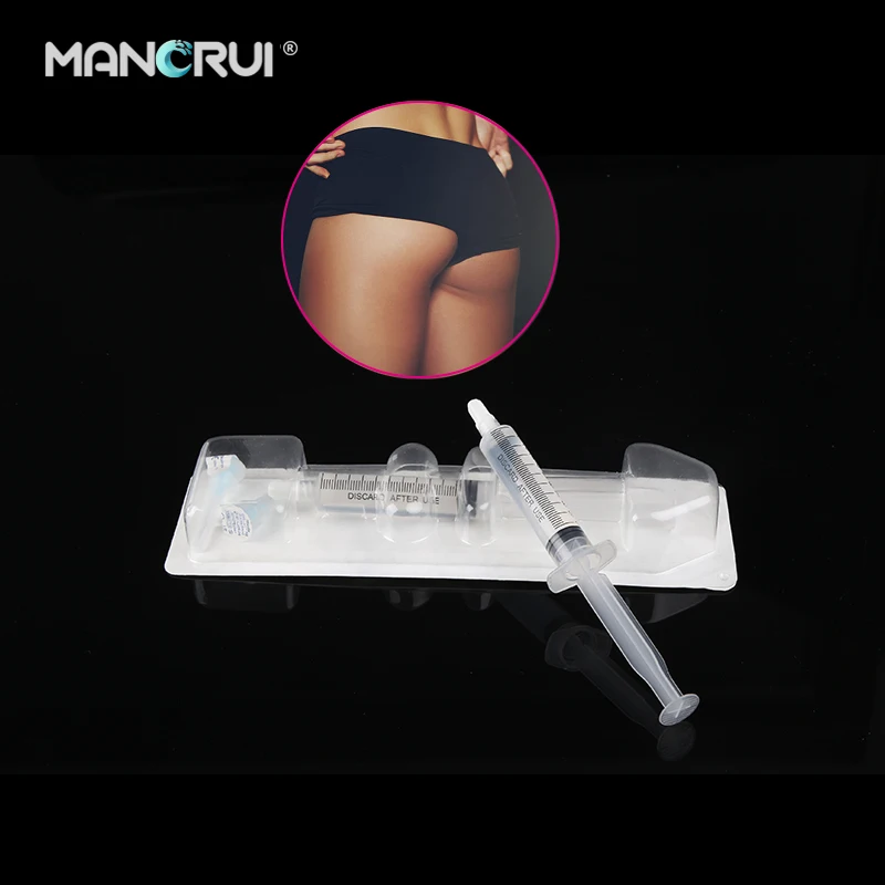 Инъекционный Гиалуроновая кислота ягодицы увеличение инъекции наполнитель увеличения груди HA дермальный наполнитель 10 мл