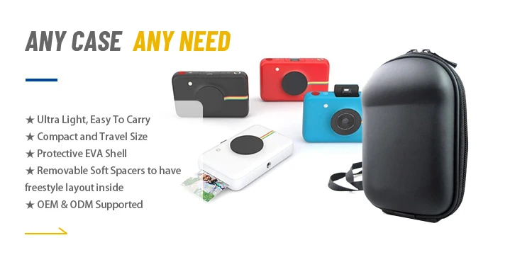 Новейший стиль застежка-молния Eva ударопрочная декоративная мини-сумка для камеры кожа