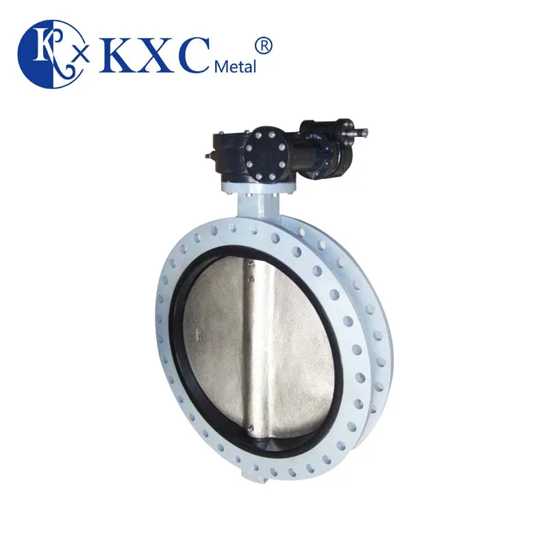
Double flange PN10 PN16 Ductile iron body concentric type butterfly valve dn500 