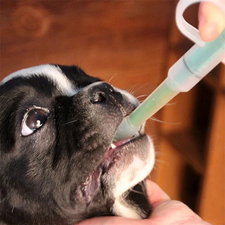 Eco-friendly Professional Pets Silicone Syringes Medical Feeding Tool Cat Dog Medicine Feeder