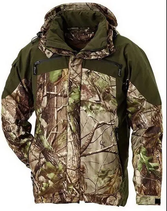 
New Arrival Waterproof Camo Hunting Clothing Of Winter Warm Hunting Jacket 