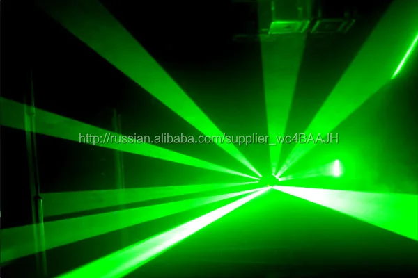2016 Новых 9 Голов Лазерной Движущихся головного Зеленый DJ Light спайдер лазерный свет Whosale