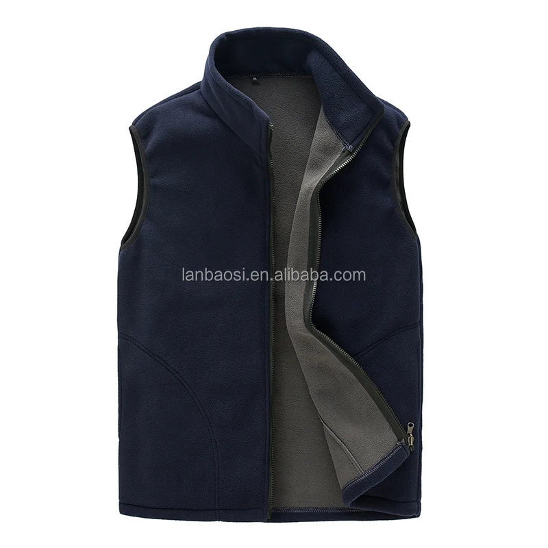
Wholesale Mens Outdoor Polar Fleece Vest Breathable Sleeveless Waistcoat 