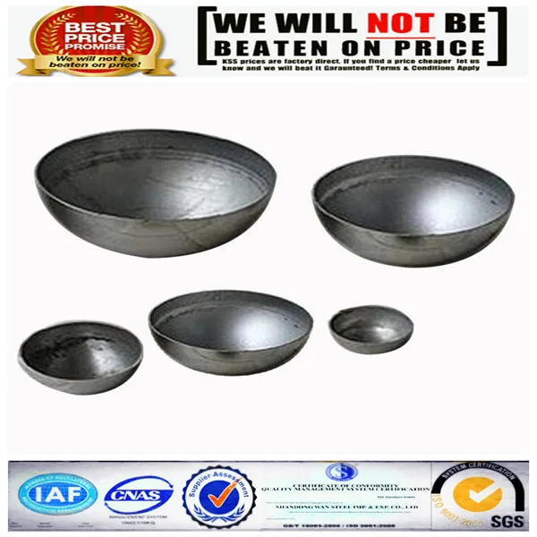 304 stainless steel hollow hemisphere 50mm