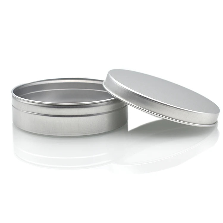 free sample 10g 60g 400g 250g press cap aluminum jars for cream candles