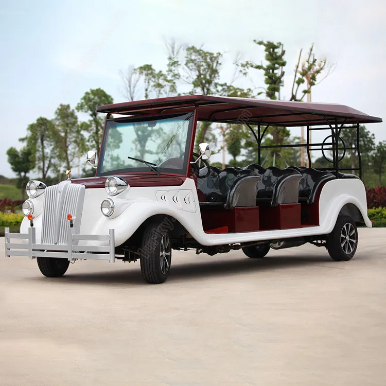 Недорогой Электрический туристический автобус и автомобиль, одобренный CE, на 8 мест, 11 мест, 14 мест