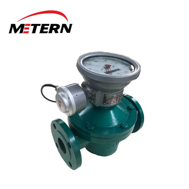 Asphalt bitumen fuel oil high temperature oil Oval Gear Flow Meter