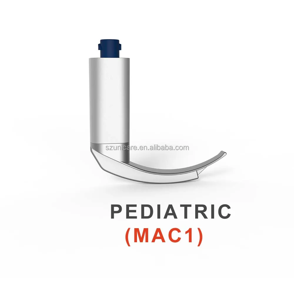 Besdata stainless steel difficult airway blade intubation laringoscopio pediatrico video laryngoscope