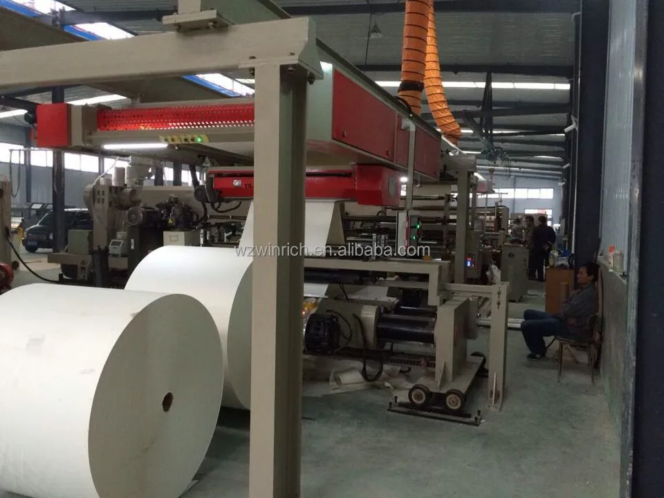 
WSFM Double Sides Paper cup PE coating machine 
