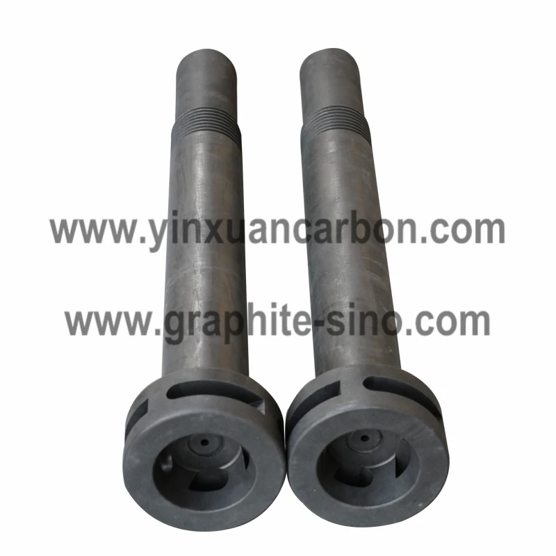 Производитель Китай высокого качества антиокислительные дегазации графит ротора и крыльчатки