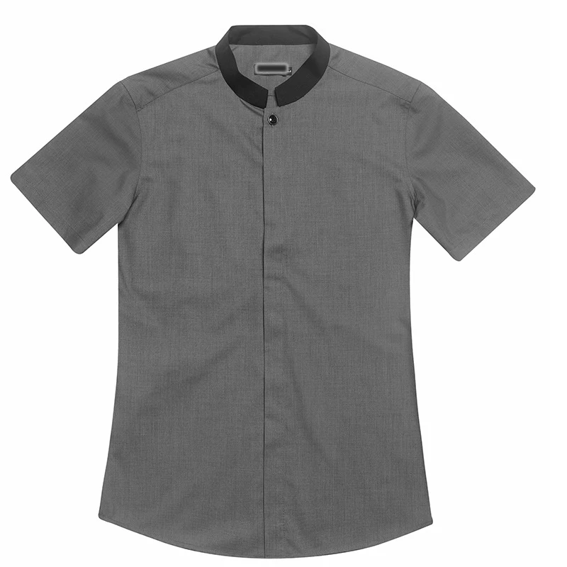 
Latest high quality cheaper price cook wear single breasted chef uniform for chef cooking and waiter 