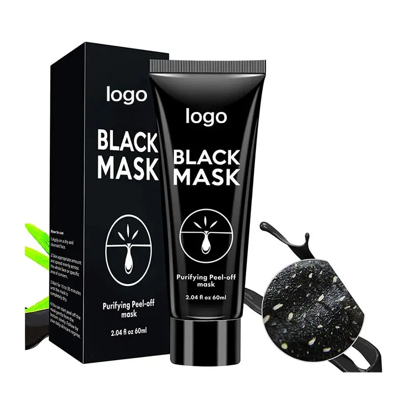 Фабричная торговая марка, лучший средство для удаления черных точек, грязевая маска для лица, глубокое очищение, очищающая бамбуковый уголь, маска для удаления акне