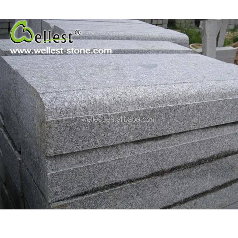 
Wholesale G603 Lunar Pearl Granite Curb Stone for Paving Road Edge 