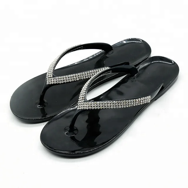 High Quality Wholesale Cheap Women Flip Flops Elegant Ladies Shoes Women Sandal Ladies Flat Jelly Slippers