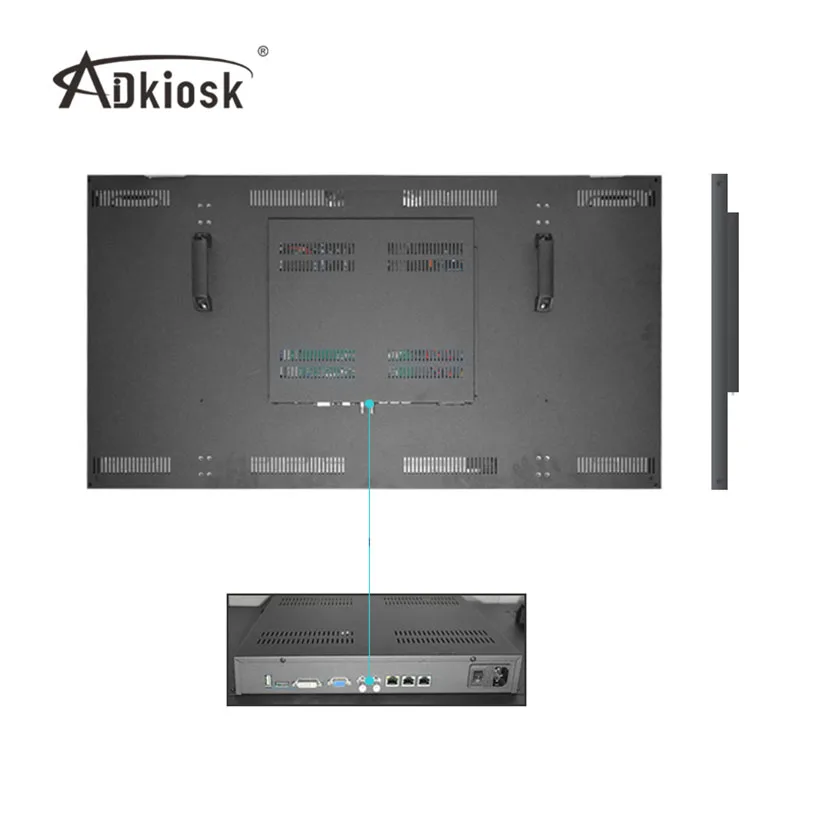 video wall 55 inch floor standing  interactive panel for video wall stand LD550DUN-THB5 display TV wall